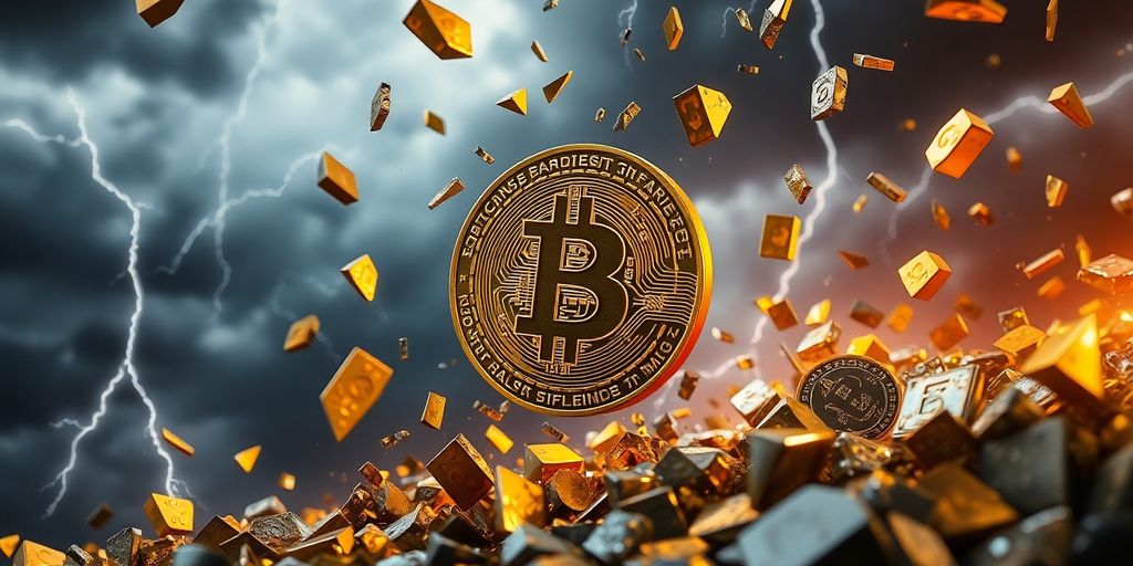 Bitcoin Plummets Below K, Triggering Massive Market Liquidations
