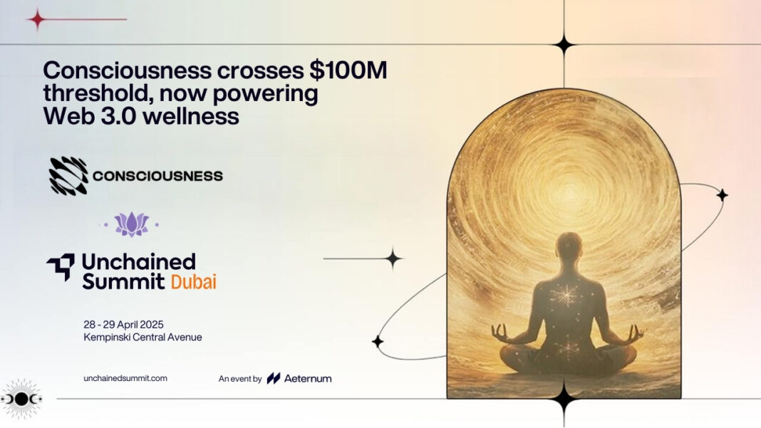 Consciousness exceeds 0M market cap, joins Unchained Summit as Afterparty Sponsor