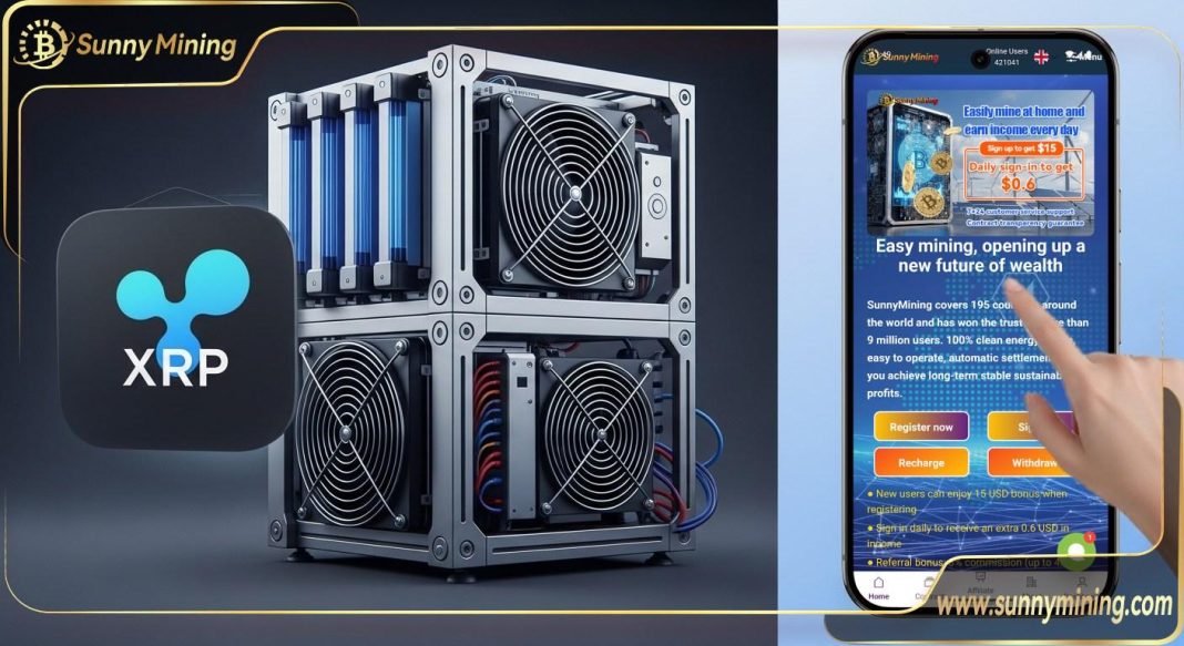 SunnyMining Launches XRP Mobile Mining App, Helping Global Users Earn XRP Mining Interest