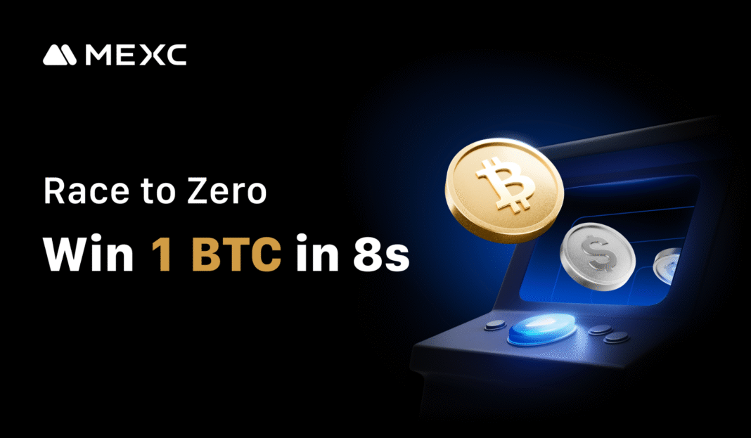 MEXC Launches “Race to Zero” Event with a Total Prize Pool of Up to 2 BTC