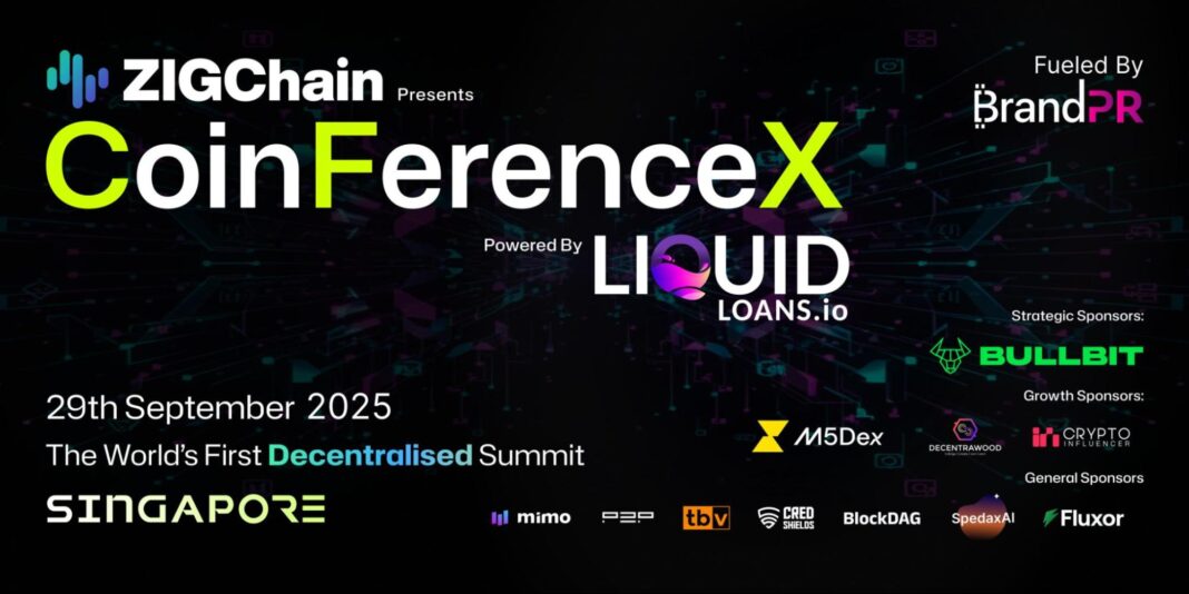 CoinFerenceX 2025 Unites Global Web3 Innovators in Singapore on September 29