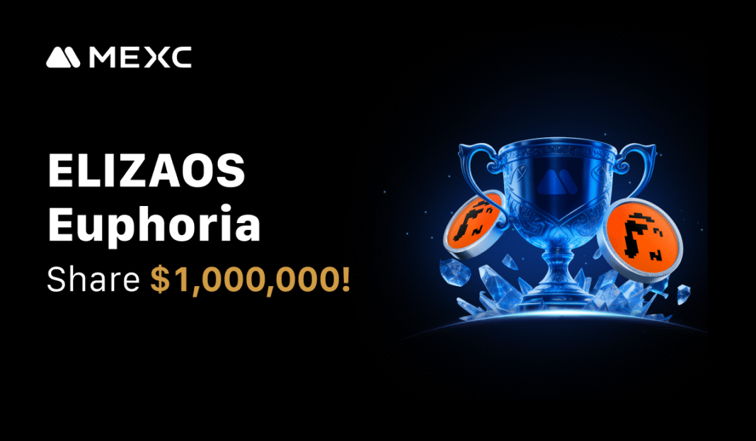 MEXC Launches ELIZAOS Euphoria Campaign with  Million Prize Pool, Zero-Fee Trading and 400% APR Staking