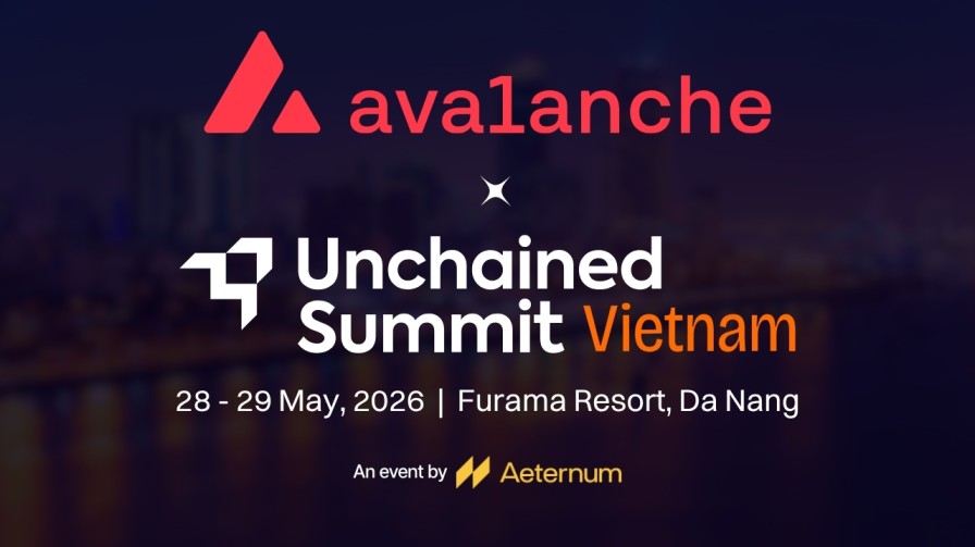 Avalanche Named Platinum Sponsor of Unchained Summit Vietnam, May 28–29 in Da Nang
