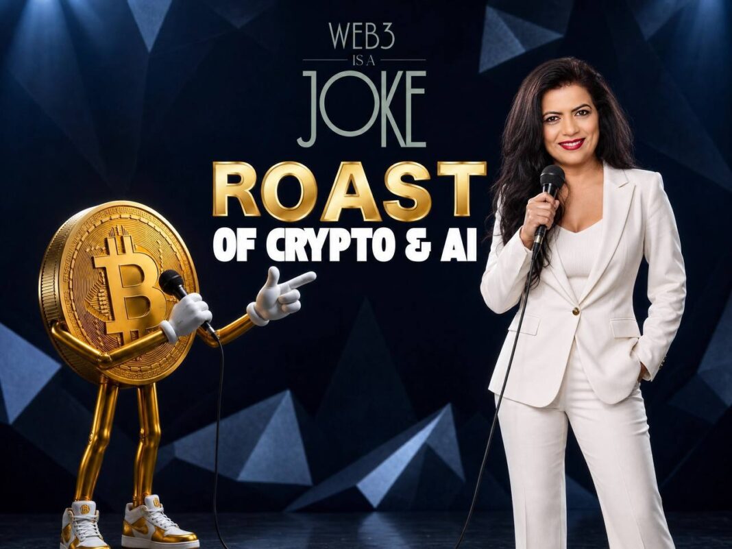 Web3 Is A Joke Unveils “Roast of Crypto & AI,” a New Comedy Event Coming to Token2049 Singapore Week