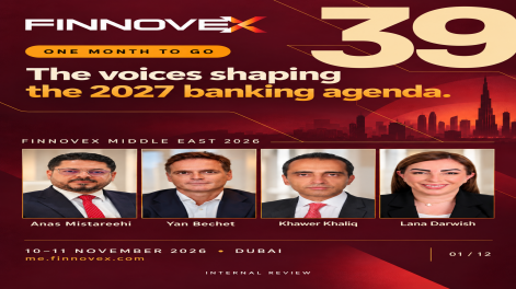 FINNOVEX Returns to Dubai for Chapter 39, Uniting Financial Leaders to Shape the Connected Financial Ecosystem of 2027