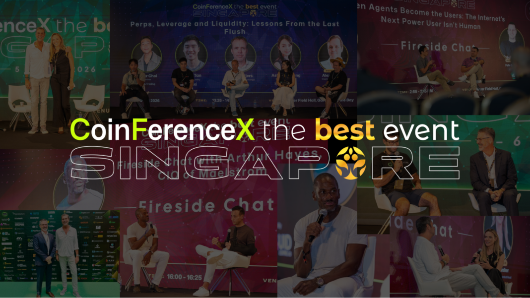 CoinFerenceX The Best Event Singapore 2026 Concludes Two-Day Web3 Summit, Bringing Together 3,000+ Attendees